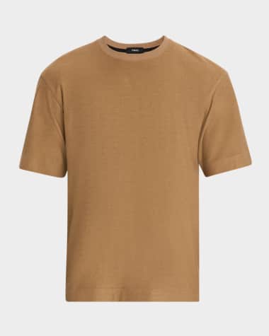 Theory Men's Cotton Relaxed-Fit Crewneck T-Shirt