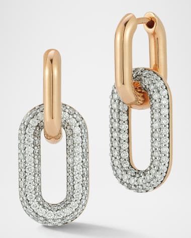 Walters Faith Morrell Diamond Drop Huggie Earrings