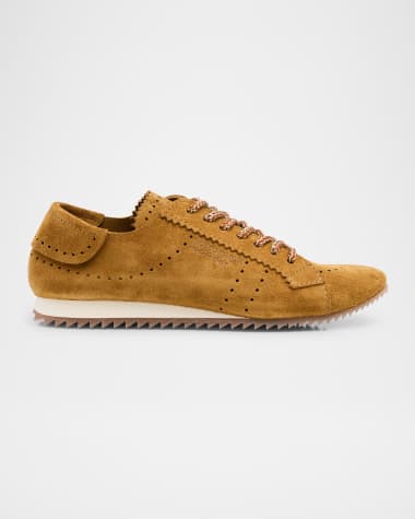Pedro Garcia Celin Suede Low-Top Sneakers