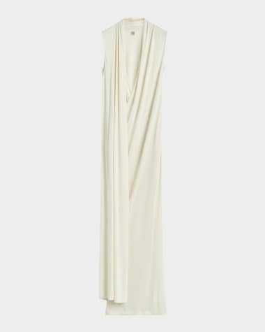 Toteme Overlapped Scarf Dress