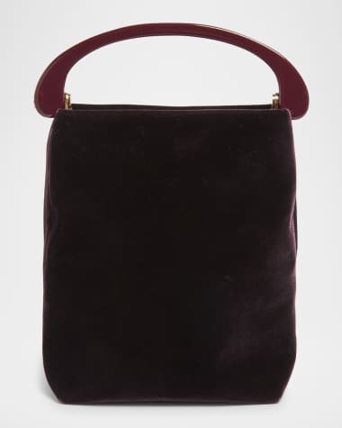 Dries Van Noten Velvety Viscose Mini Crossbody Bag