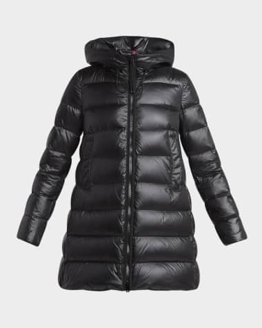 Moncler Suyenne Hooded Long Down Parka