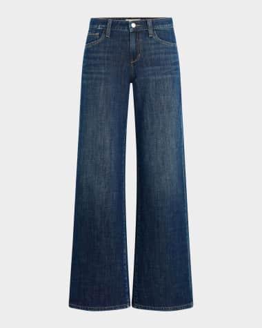 Joe's Jeans The Lou Lou Low-Rise Wide-Leg Jeans