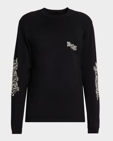 RTA Men's Lawrence Long-Sleeve Graphic T-Shirt