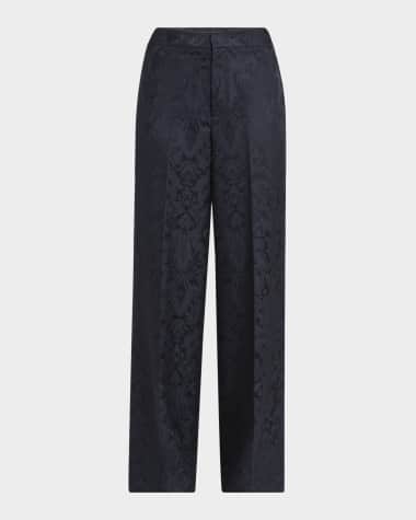 Etro Pants Blue Women's Clothing at Neiman Marcus