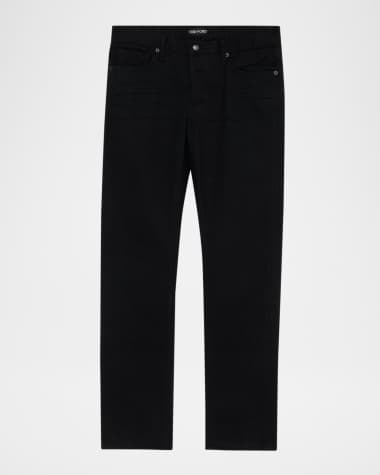 TOM FORD Men's Stretch Denim Straight-Fit Jeans