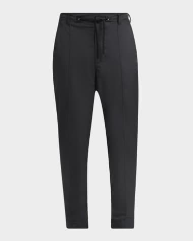 TOM FORD Men's Technical Poplin Drawstring Pants