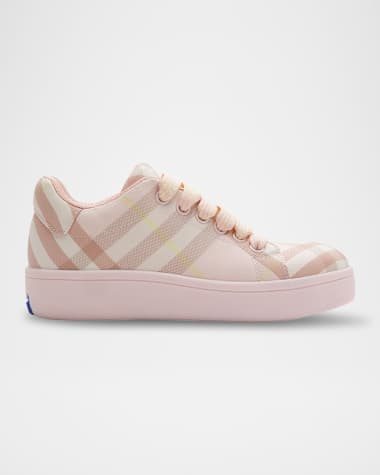 Burberry Girl's Cambridge Check Sneakers, Toddlers/Kids