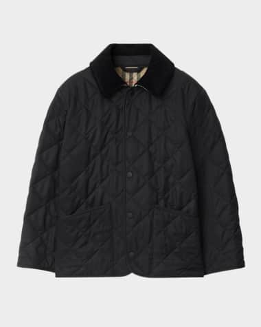 Burberry Boy's Milo Quilted Jacket, Size 3-14