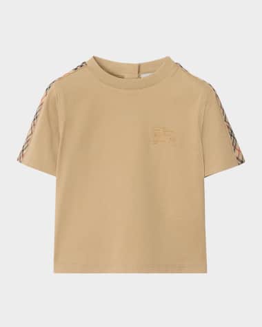 BURBERRY Tシャツ 4Y Burberry Oversized Vintage Check T-Shirt | Neiman Marcus