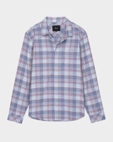 Rails Men's Wyatt Plaid Casual Button-Down Shirt