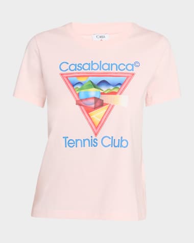 CASABLANCA Tennis Club Icon Short-Sleeve T-Shirt