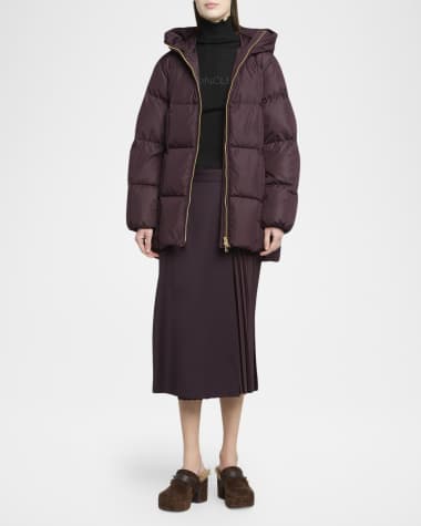 V-Neck Hardware One-Piece Swimsuit