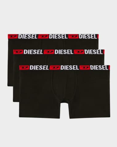 Diesel Men's Max D-Core 3-Pack Boxer Briefs