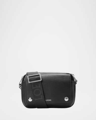 Loewe Men's Pebble Leather Camera Bag