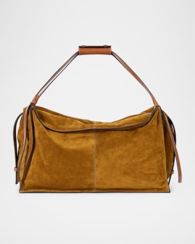 STAUD Harold Suede Hobo Bag