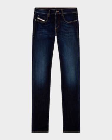 Diesel Men's 2019 D-STRUKT Slim Dark-Wash Jeans