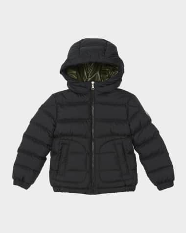 Moncler Boy's Grecois Hooded Down Jacket, Size 8-10