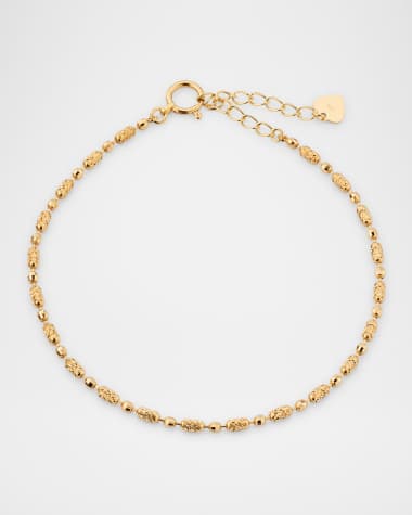 POPPY FINCH 18K Alternate Bead Bracelet