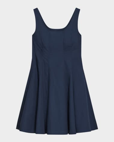 Theory Sleeveless Fit-&-Flare Dress