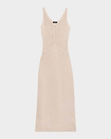 Theory Fitted Midi Tank Dress