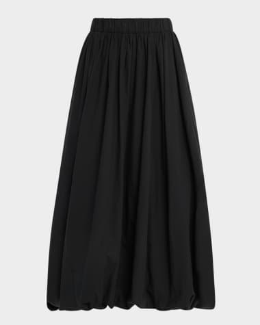 Rails Cala Poplin Bubble Midi Skirt
