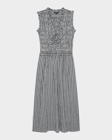 Rails Adine Seersucker Midi Dress