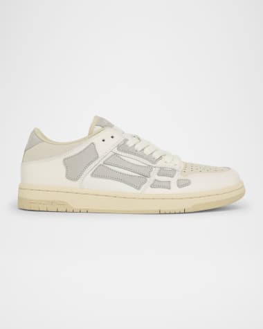 Amiri Men's Leather Skel Top Sneakers