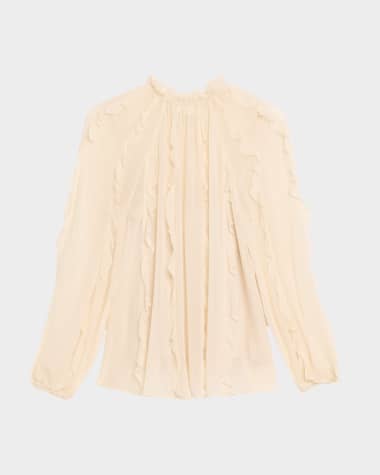 Zimmermann Frill Billow Blouse