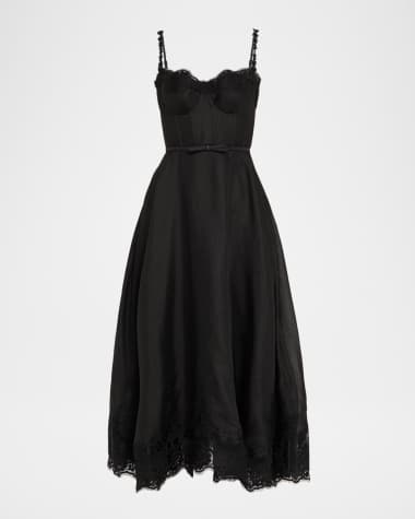 Zimmermann Lace-Trim Corset Picnic Dress