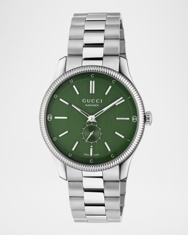 Gucci G Timeless 40mm Stainless Steel Bracelet Watch