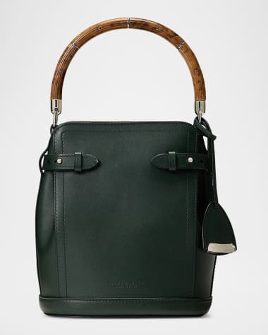 Ralph Lauren Collection The Ralph Calfskin Small Bucket Bag