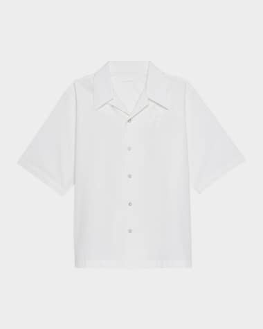 Helmut Lang Men's Boxy Camp Shirt