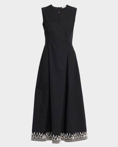 By Malene Birger Margrethe Embroidered Cotton Dress