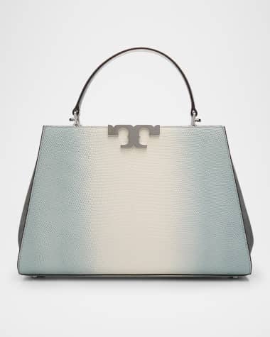 Tory Burch Eleanor Lizard Large Satchel Bag