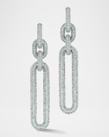 Walters Faith Morrell All Diamond Drop Earrings