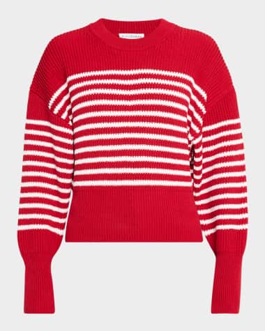 Altuzarra Tanessa Stripe Crewneck Sweater