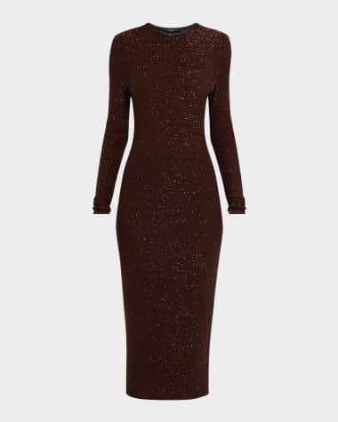 FABIANA FILIPPI Bodycon Sequin Midi Dress