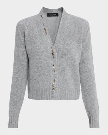 Fabiana Filippi ラメ入りカーディガン FABIANA FILIPPI】 【ラメ入りオーバーサイズカーディガン