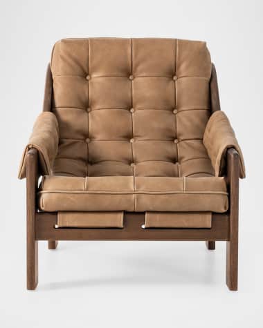 Four Hands Halston Leather Sling Chair