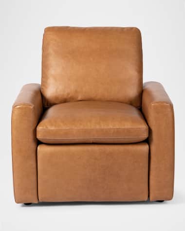 Four Hands Tillery Leather Power Recliner Chair