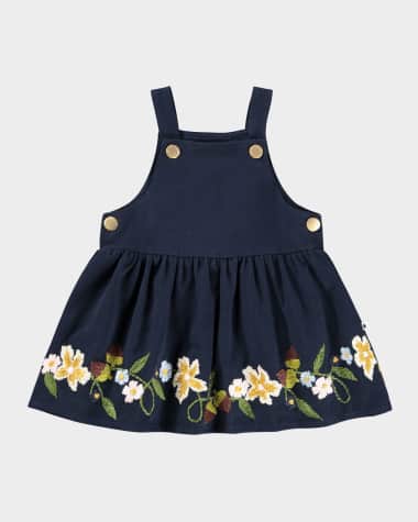 Molo Girl's Embroidered Colleena Mini Dress, Size 12M-4