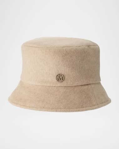 Maison Michel Axel Cashmere Bucket Hat