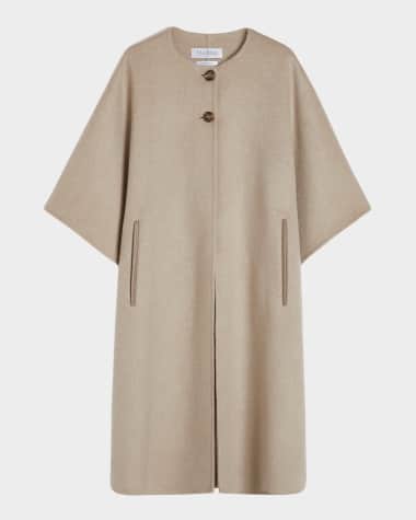 Max Mara Moriana Long Cashmere Cape