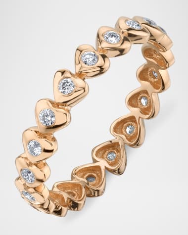 SHAY Diamond Heart Eternity Ring