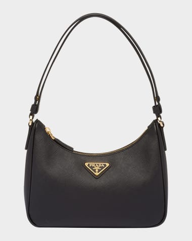 Prada Re-Edition Saffiano Leather Mini Shoulder Bag