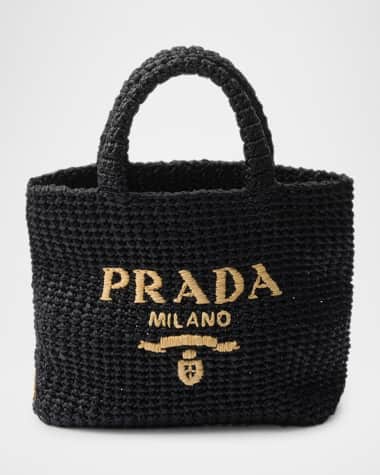 Prada Small Crochet Tote Bag