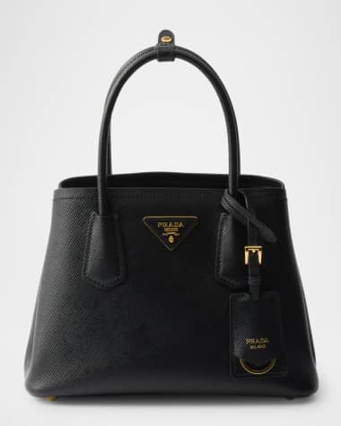 Prada Double Small Saffiano Leather Shoulder Bag
