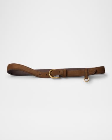 Prada Suede Belt