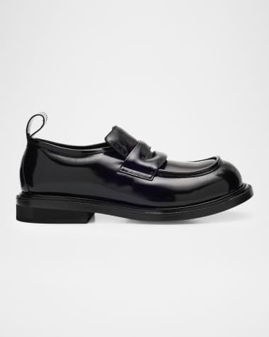 Moschino Men's Oliver Patent Leather Loafers